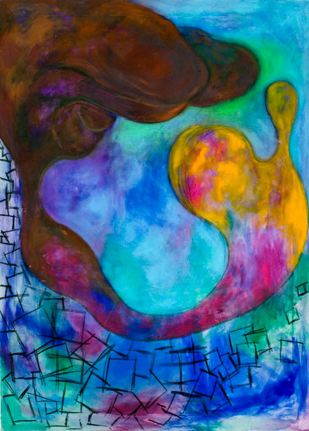 Emotion Two Painting by Rika Turel.