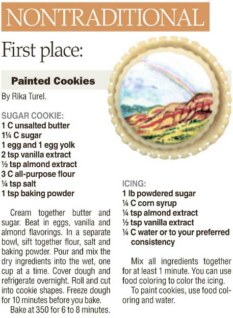 Rika's Painted Cookie Recipe